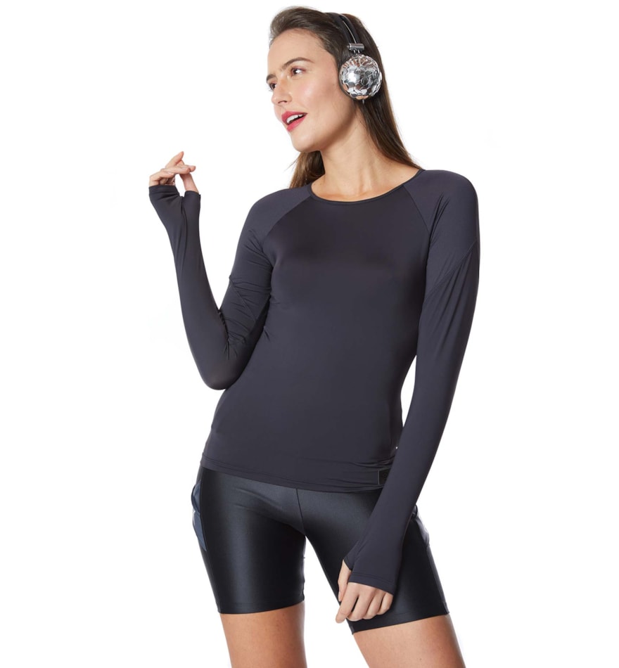 BLUSA SKAIKRU PRETO BLUSA SKAIKRU PRETO