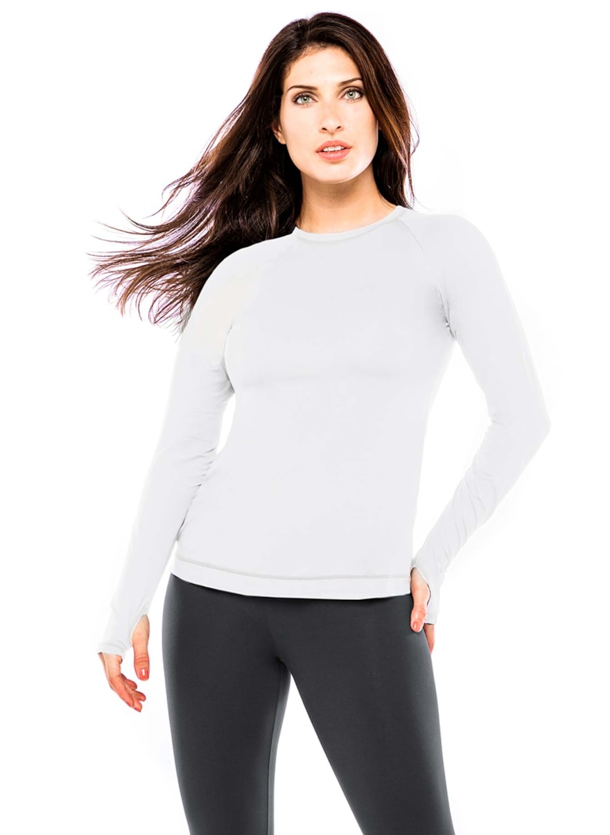 BLUSA UV PROTECTION BRANCO BLUSA UV PROTECTION BRANCO