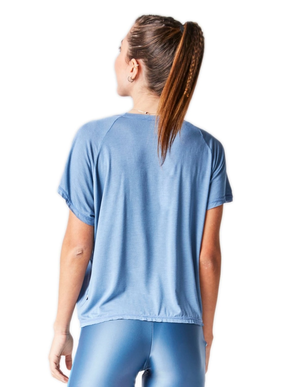 BLUSA VIVA AZUL HORTÊNCIA