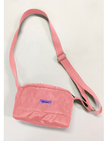 BOLSA ALÇA CROSSBODY ROSA CLARO