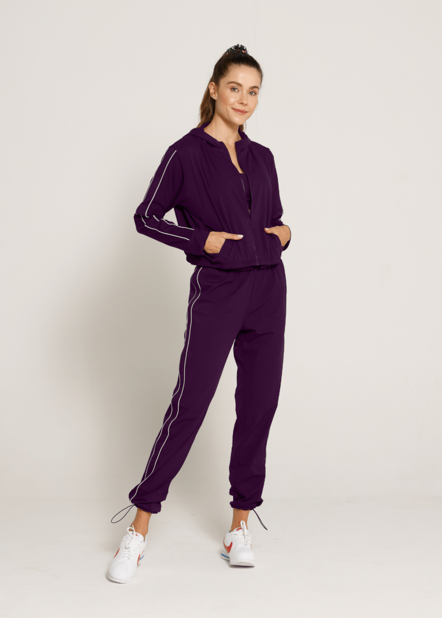 CALÇA AJUSTÁVEL PLAYLIST ROXO