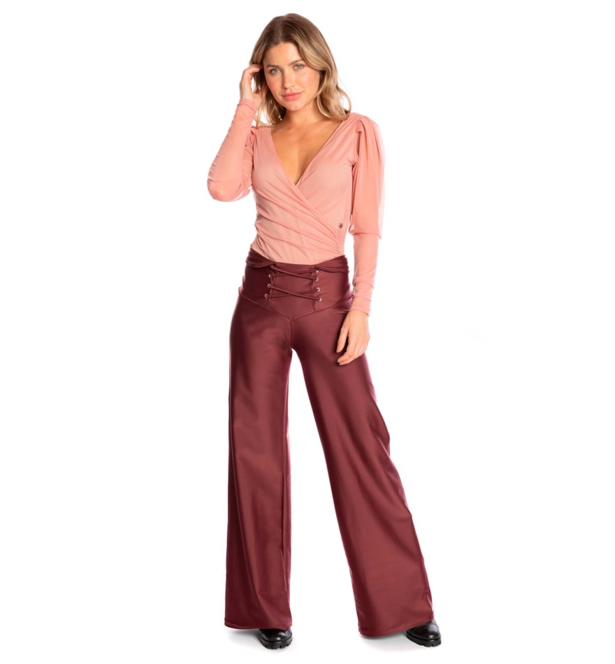 CALÇA ALLURE VINHO CALÇA ALLURE VINHO
