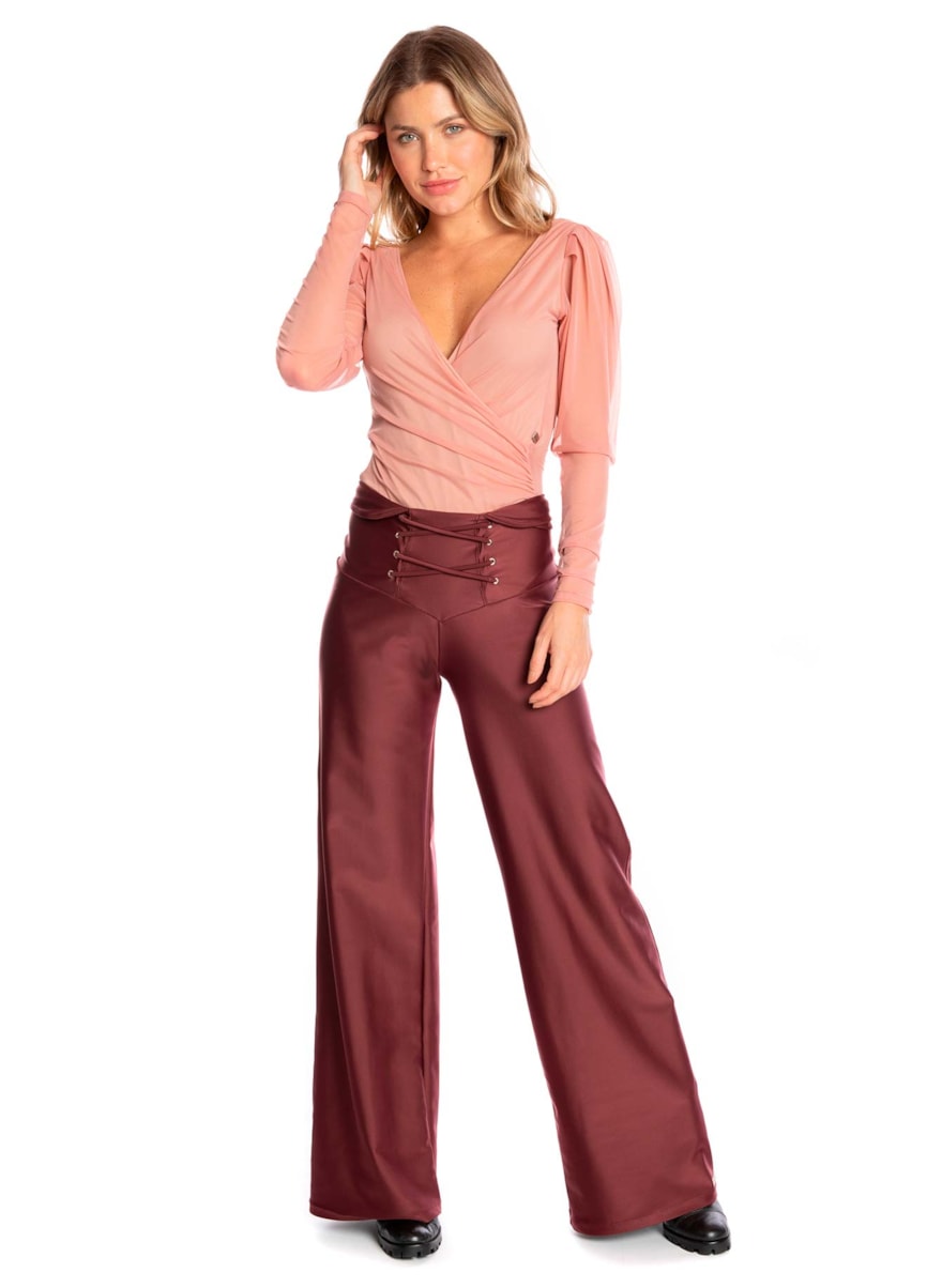 CALÇA ALLURE VINHO CALÇA ALLURE VINHO