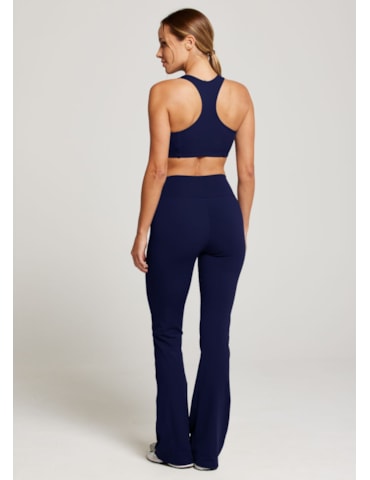 CALÇA BAILARINA LISA NG AZUL MARINHO
