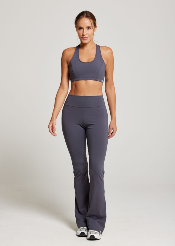 CALÇA BAILARINA LISA NG CINZA