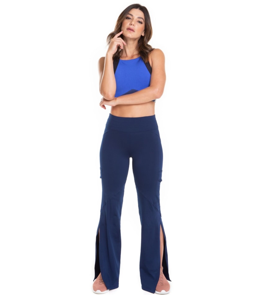 CALÇA COM BOLSO UNE MARINHO CALÇA COM BOLSO UNE MARINHO