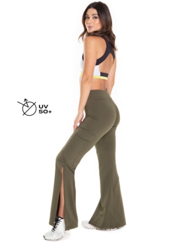 CALÇA COM BOLSO UNE VERDE MILITAR CALÇA COM BOLSO UNE VERDE MILITAR