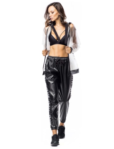 CALÇA COURO PRETO CALÇA COURO PRETO