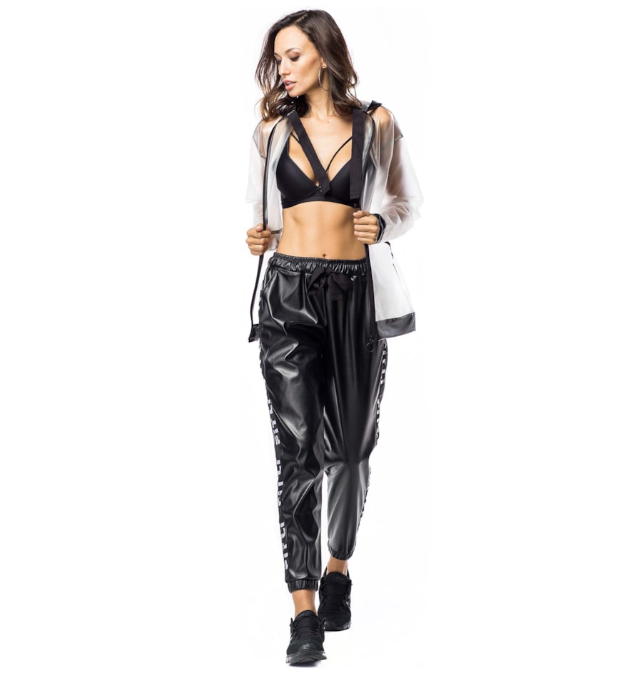 CALÇA COURO PRETO CALÇA COURO PRETO