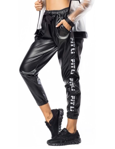 CALÇA COURO PRETO CALÇA COURO PRETO