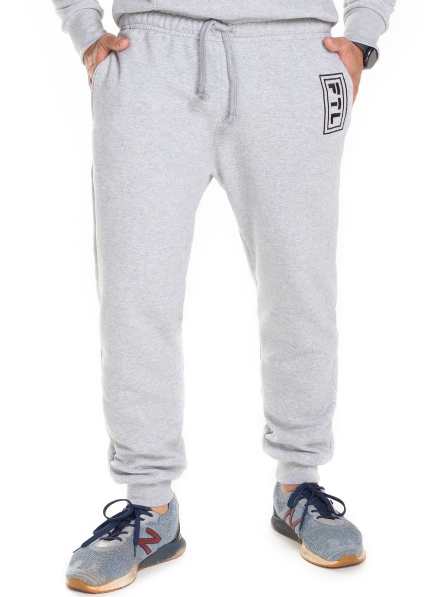 Calça de Moletom Masculina - Mescla