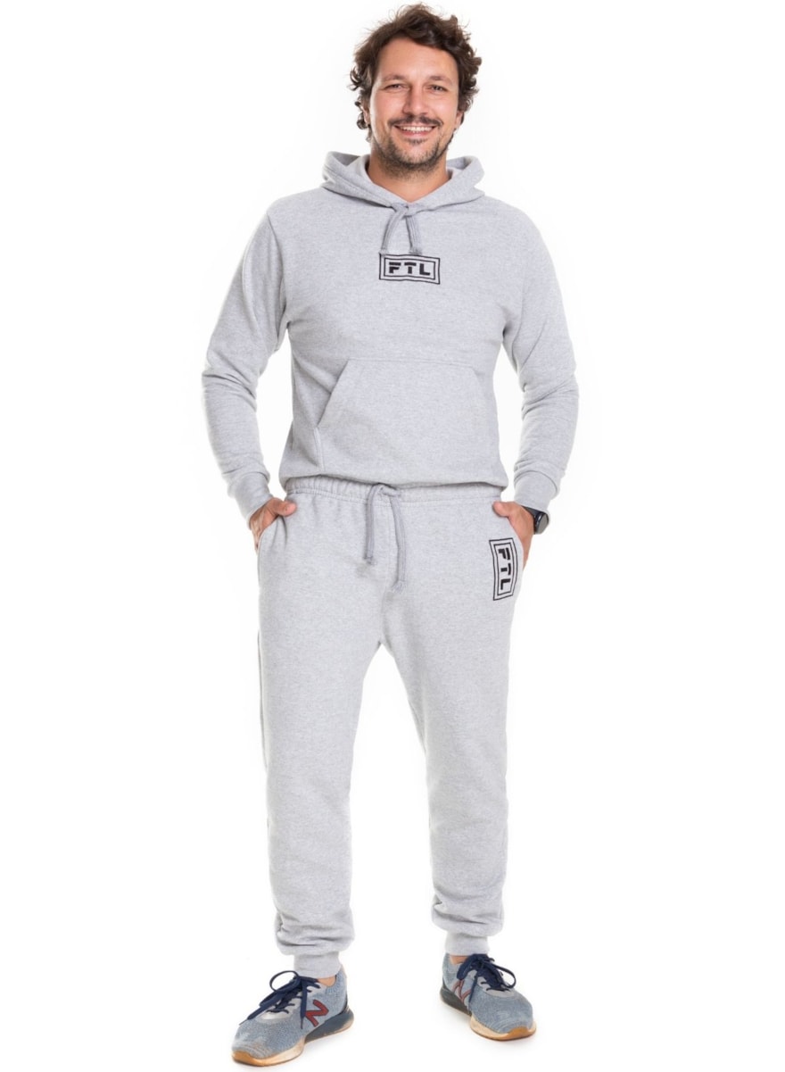 Calça de Moletom Masculina - Mescla Calça de Moletom Masculina - Mescla