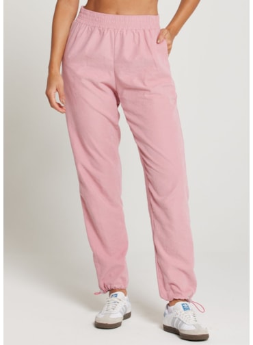 Produto CALÇA ESPORTIVA COM BARRA AJUSTÁVEL MORNING ROSA