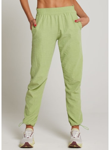 Produto CALÇA ESPORTIVA COM BARRA AJUSTÁVEL MORNING VERDE MATCHA