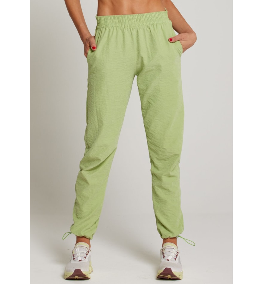 CALÇA ESPORTIVA COM BARRA AJUSTÁVEL MORNING VERDE MATCHA