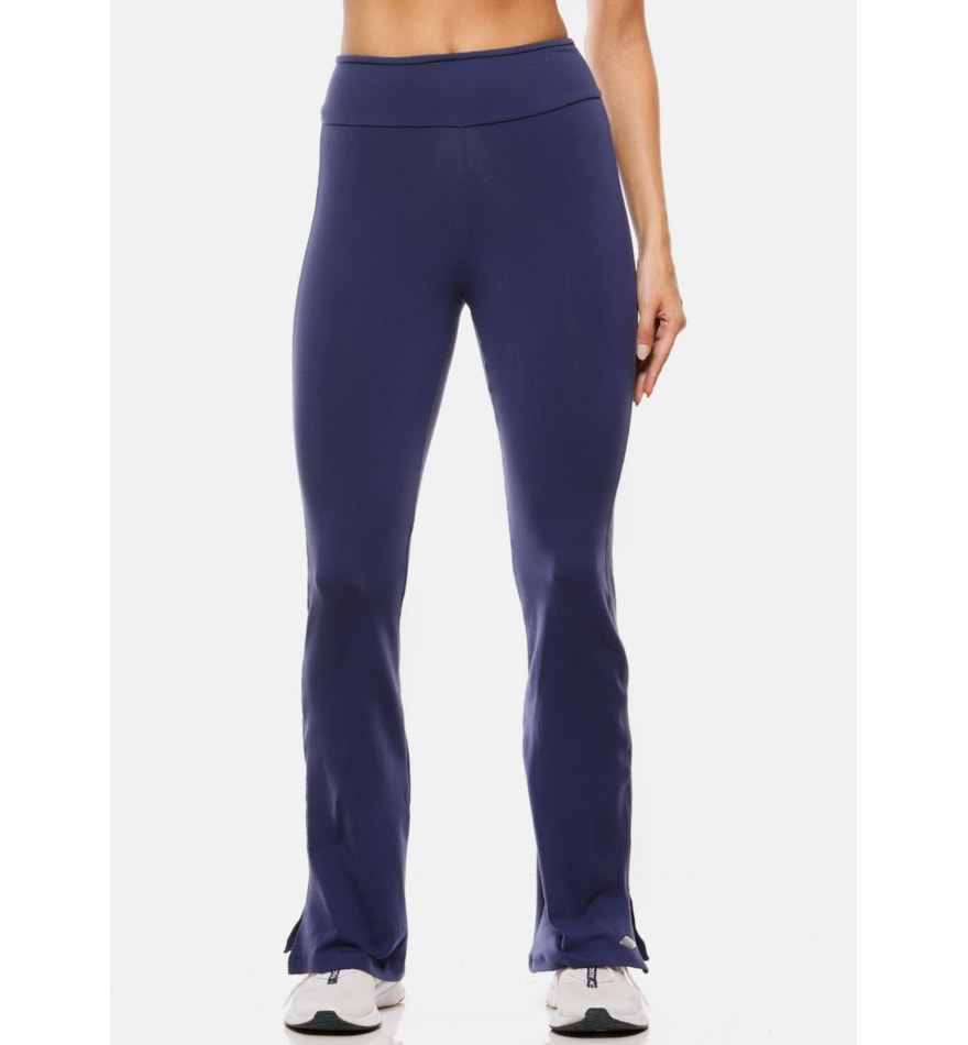 CALÇA ESPORTIVA FLARE BAILARINA MITT AZUL