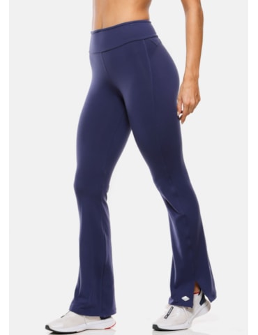 CALÇA ESPORTIVA FLARE BAILARINA MITT AZUL