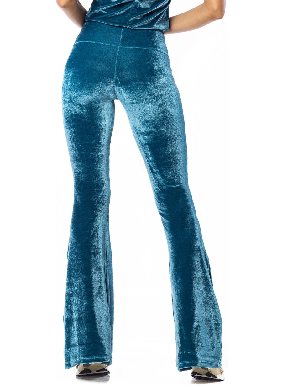 CALÇA FLARE BHAI AZUL