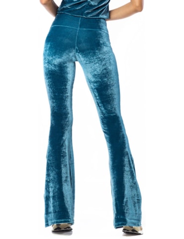 CALÇA FLARE BHAI AZUL CALÇA FLARE BHAI AZUL