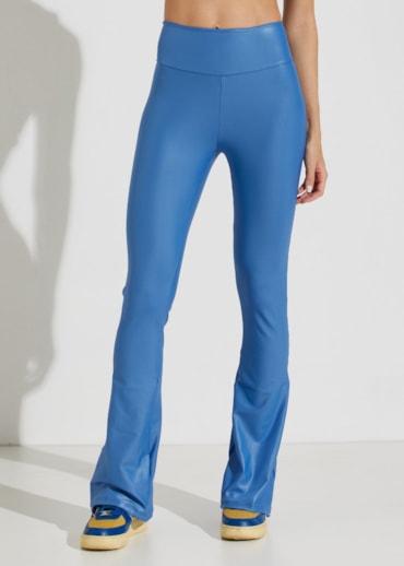 Produto CALÇA FLARE CINTURA ALTA CIRRÊ AZUL