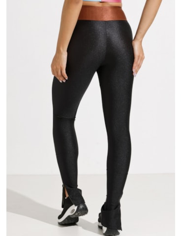 CALÇA HIGHT PRETA COM ZÍPER NA BARRA CALÇA HIGHT PRETA COM ZÍPER NA BARRA