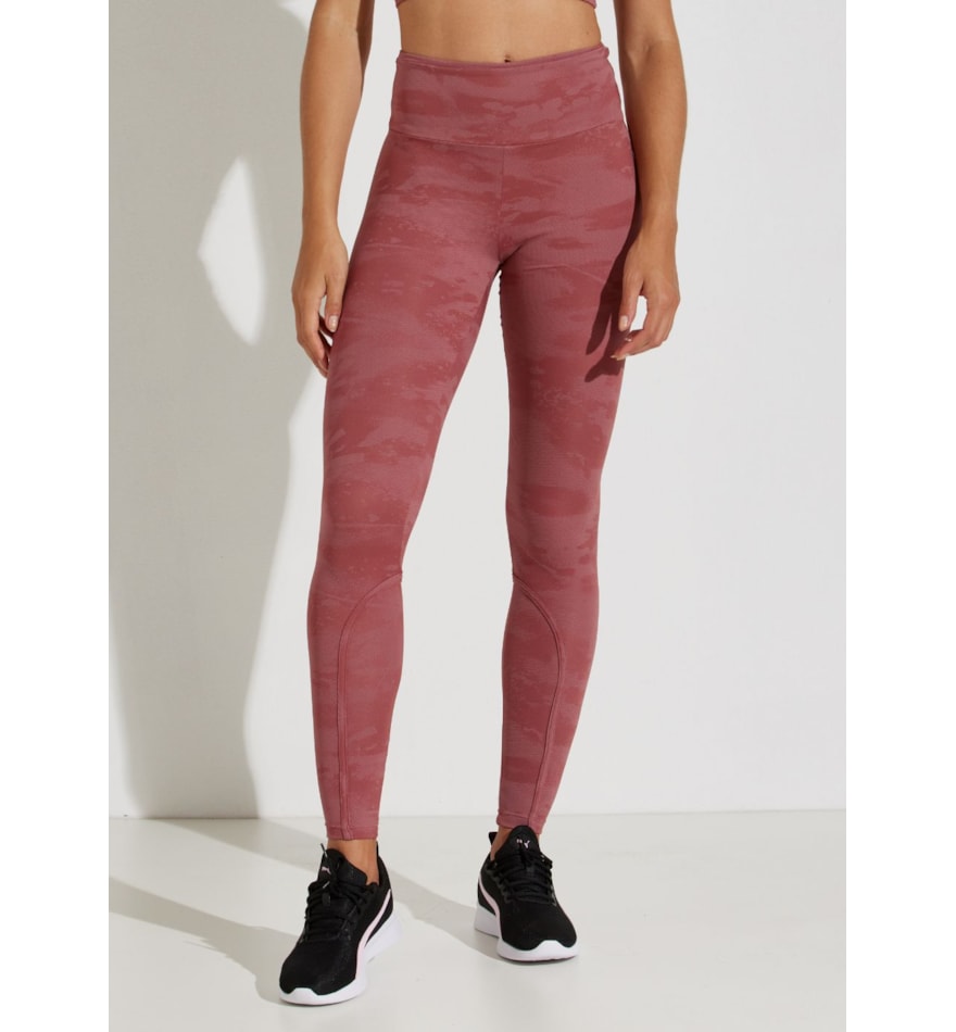 CALÇA JACQUARD LEGGING SOLEIL ROSA TERRACOTA