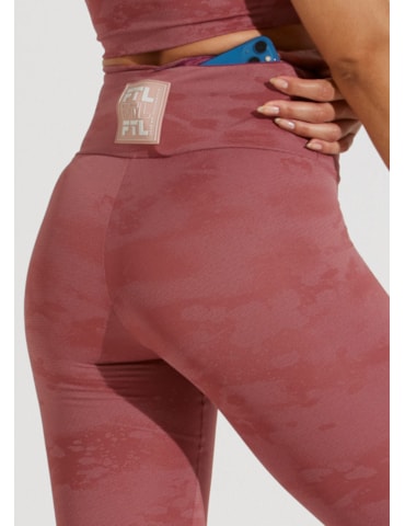 CALÇA JACQUARD LEGGING SOLEIL ROSA TERRACOTA