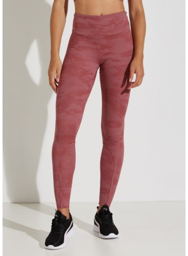 Produto CALÇA JACQUARD LEGGING SOLEIL ROSA TERRACOTA
