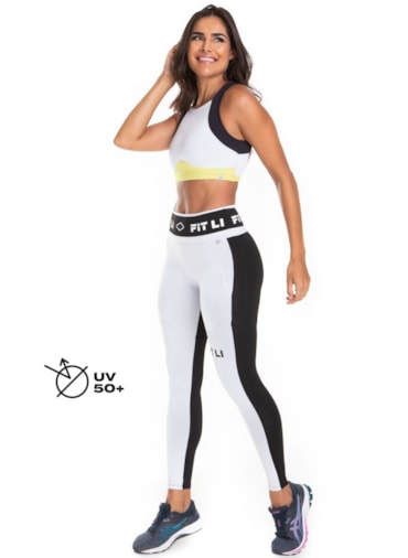 CALÇA LEGGING 7/8 AUTÊNTICA BRANCO
