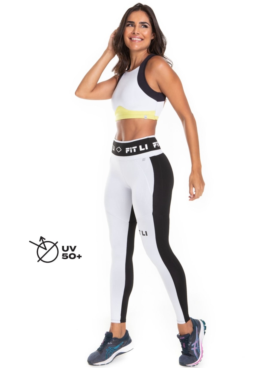 CALÇA LEGGING 7/8 AUTÊNTICA BRANCO