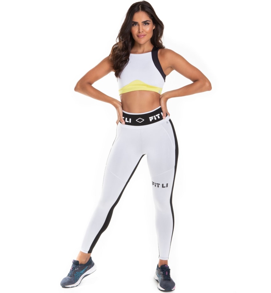 CALÇA LEGGING 7/8 AUTÊNTICA BRANCO CALÇA LEGGING 7/8 AUTÊNTICA BRANCO