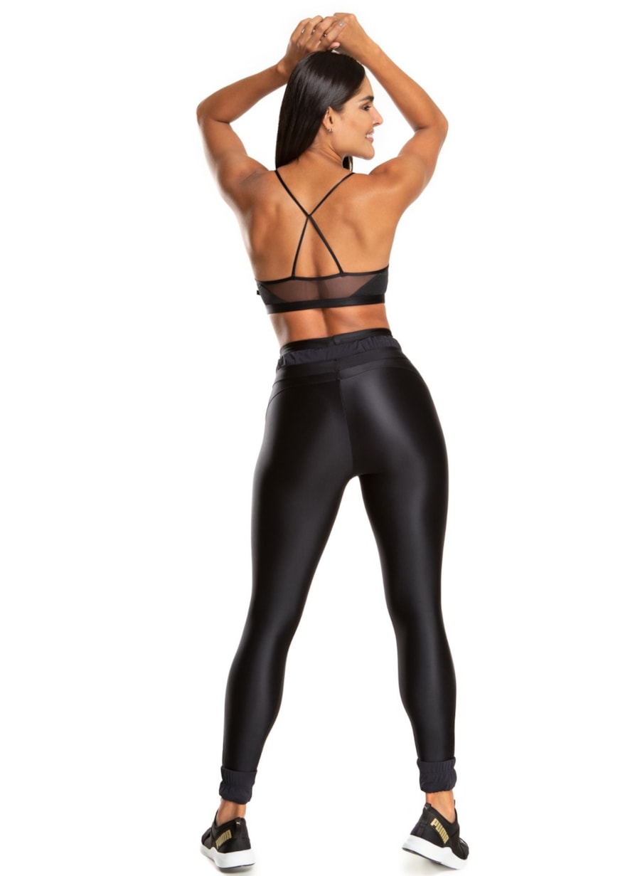 CALÇA LEGGING 7/8 CHLOE VIBRANTE PRETO