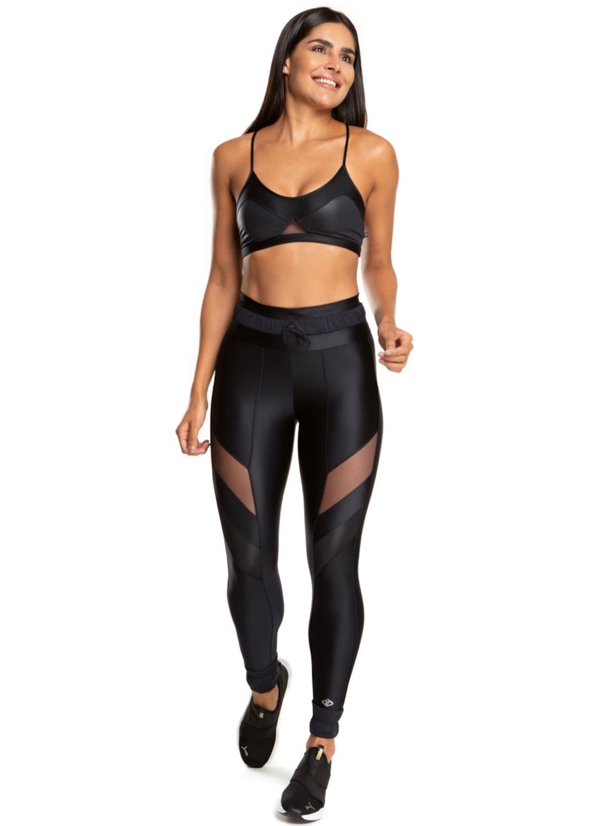 CALÇA LEGGING 7/8 CHLOE VIBRANTE PRETO CALÇA LEGGING 7/8 CHLOE VIBRANTE PRETO