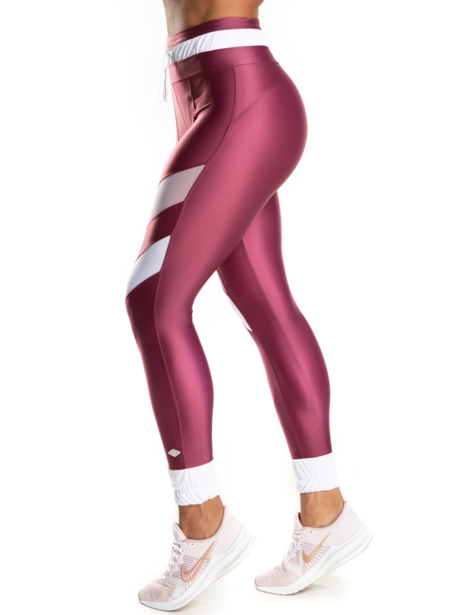 CALÇA LEGGING 7/8 CHLOE VIBRANTE ROSA VIOLETA
