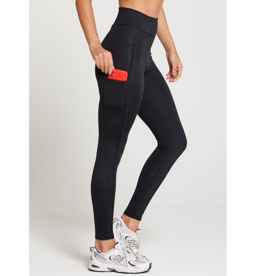 CALÇA LEGGING 7/8 COM BOLSO MORNING UP PRETO
