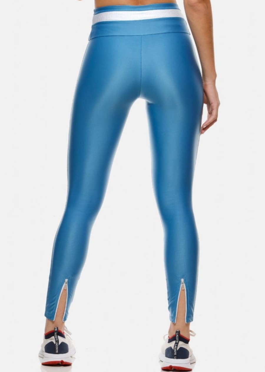 CALÇA LEGGING 7/8 CURVES AZUL CÉU