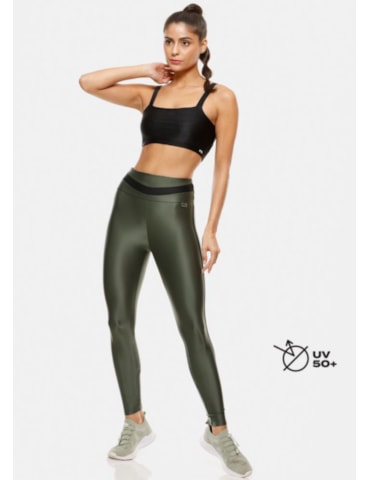 CALÇA LEGGING 7/8 CURVES VERDE MILITAR