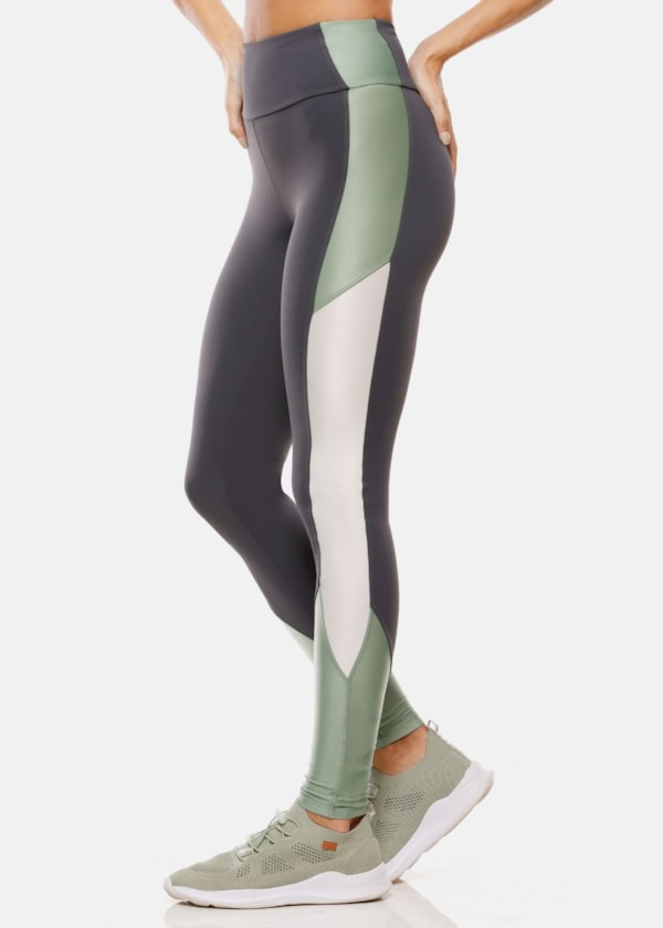 CALÇA LEGGING 7/8 HIT GRAFITE