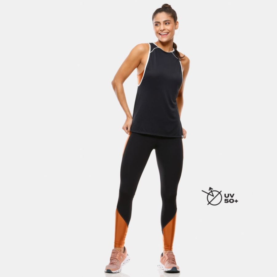 CALÇA LEGGING 7/8 HIT PRETA