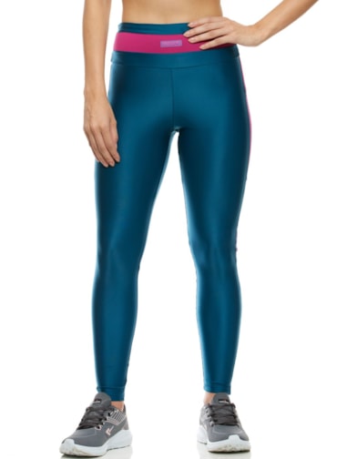 CALÇA LEGGING 7/8 LIBERDADE VERDE PETRÓLEO