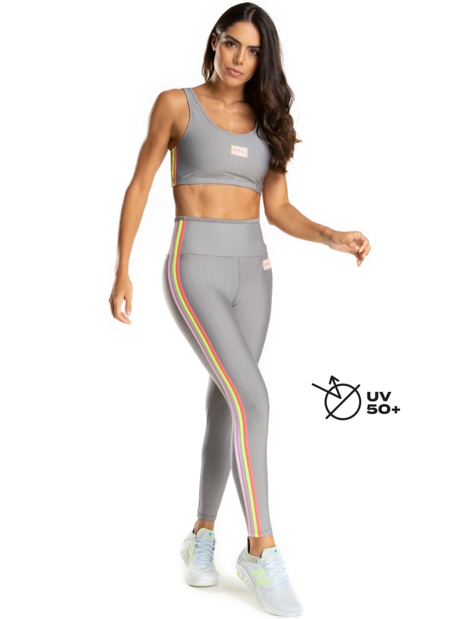 CALÇA LEGGING 7/8 NOSTALGIA PRETO