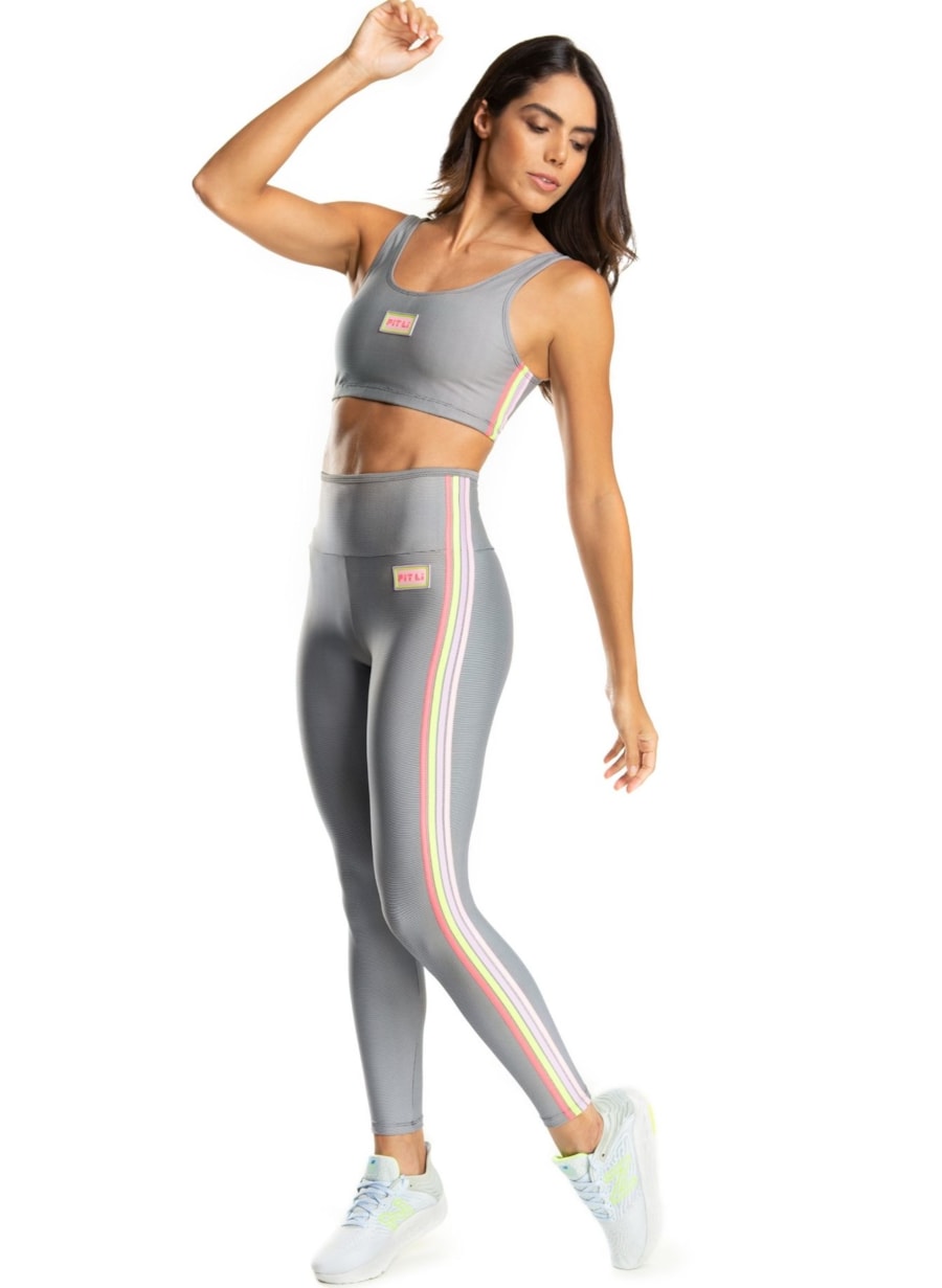 CALÇA LEGGING 7/8 NOSTALGIA PRETO