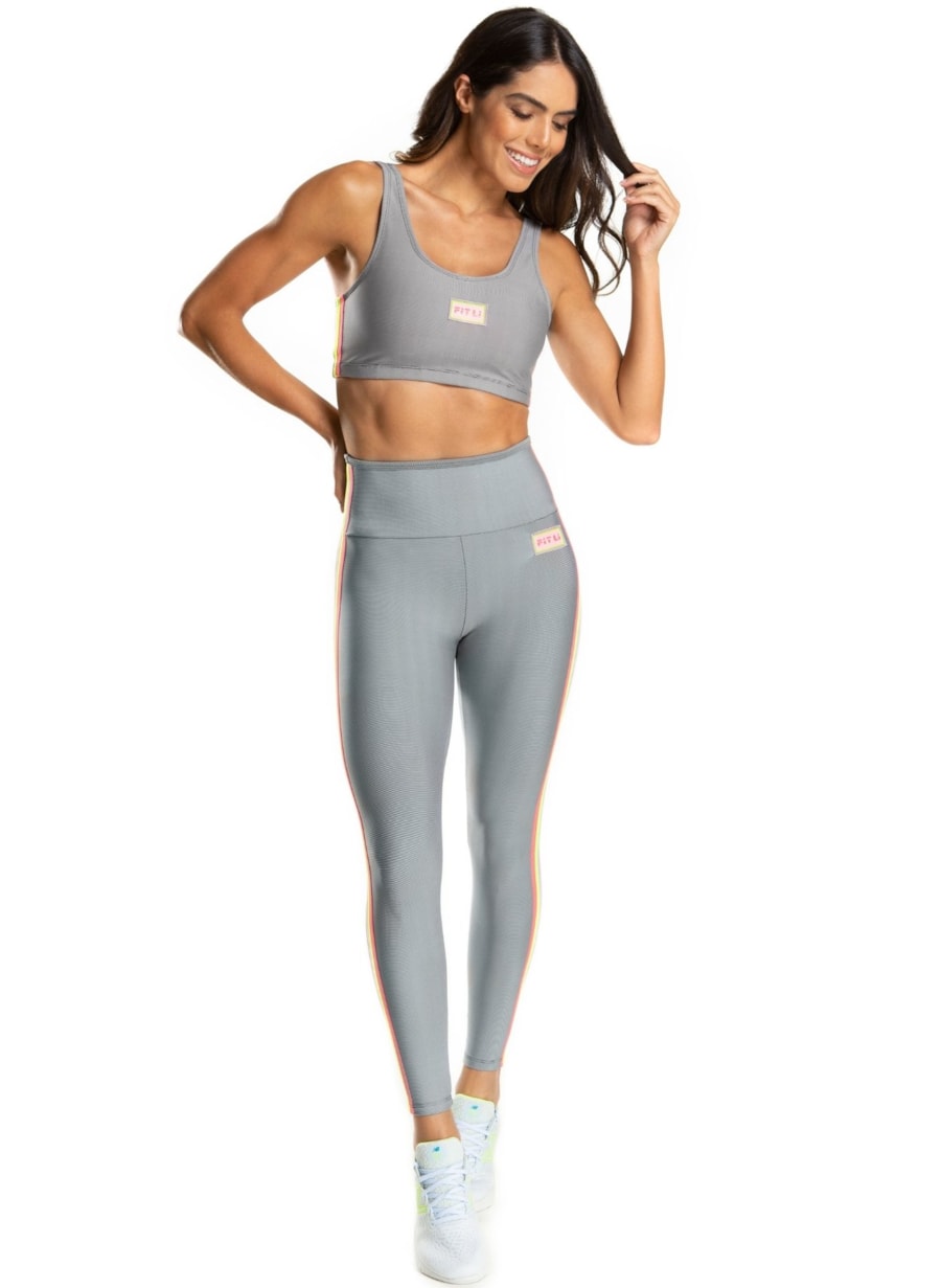 CALÇA LEGGING 7/8 NOSTALGIA PRETO