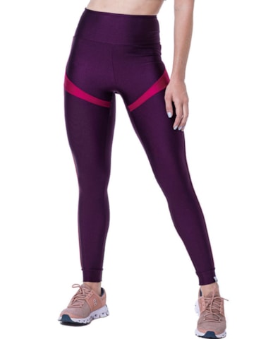 CALÇA LEGGING 7/8 POOL ROXA CALÇA LEGGING 7/8 POOL ROXA