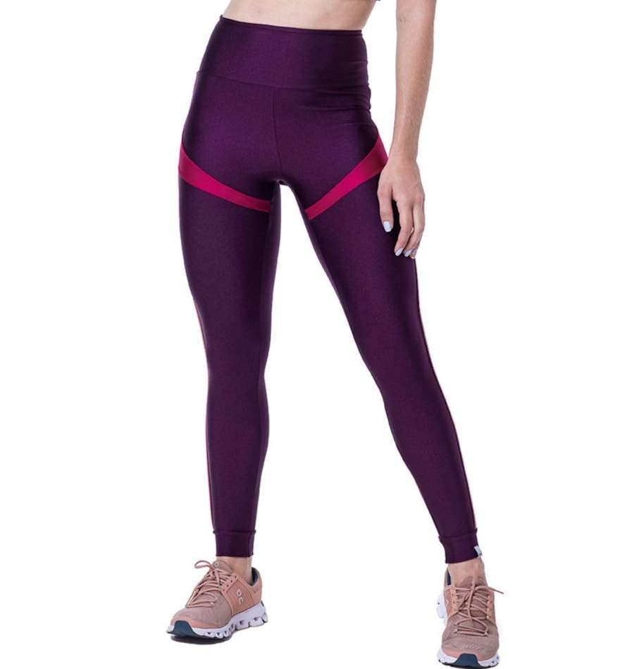 CALÇA LEGGING 7/8 POOL ROXA CALÇA LEGGING 7/8 POOL ROXA
