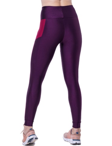 CALÇA LEGGING 7/8 POOL ROXA CALÇA LEGGING 7/8 POOL ROXA