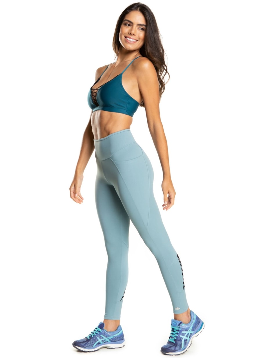 CALÇA LEGGING 7/8 POP AZUL ANTIGO