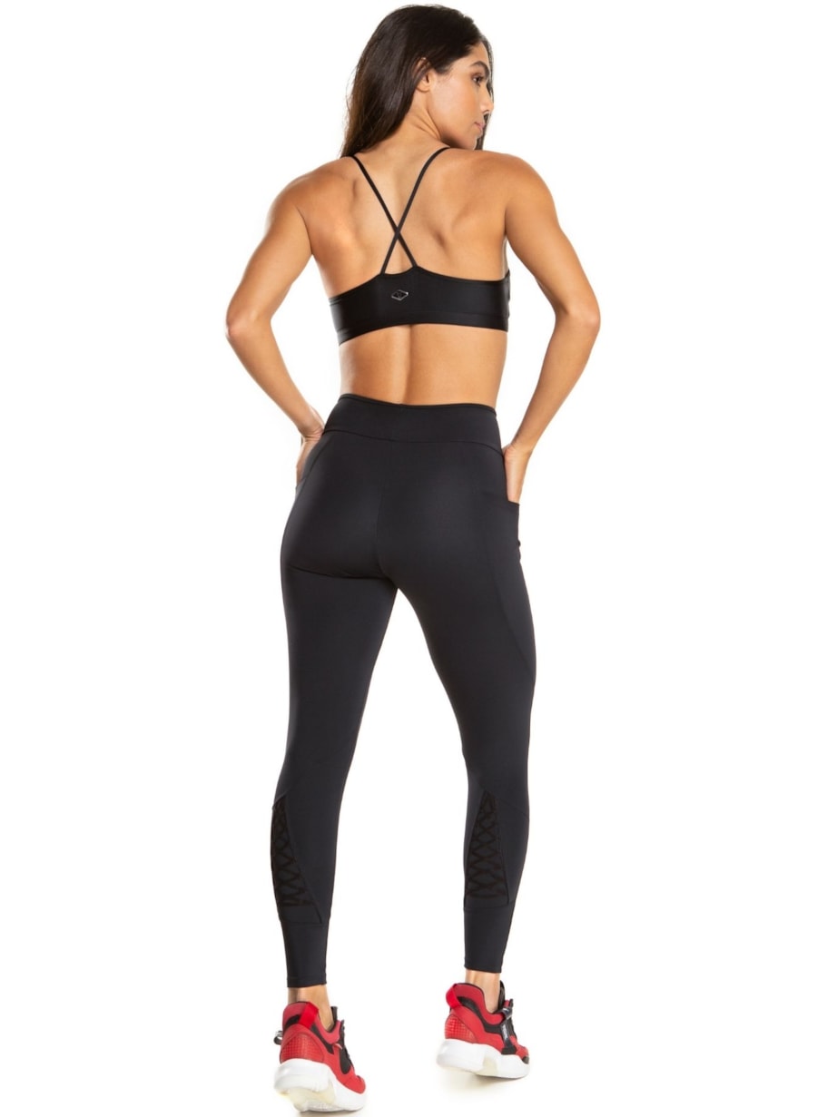 CALÇA LEGGING 7/8 POP PRETO