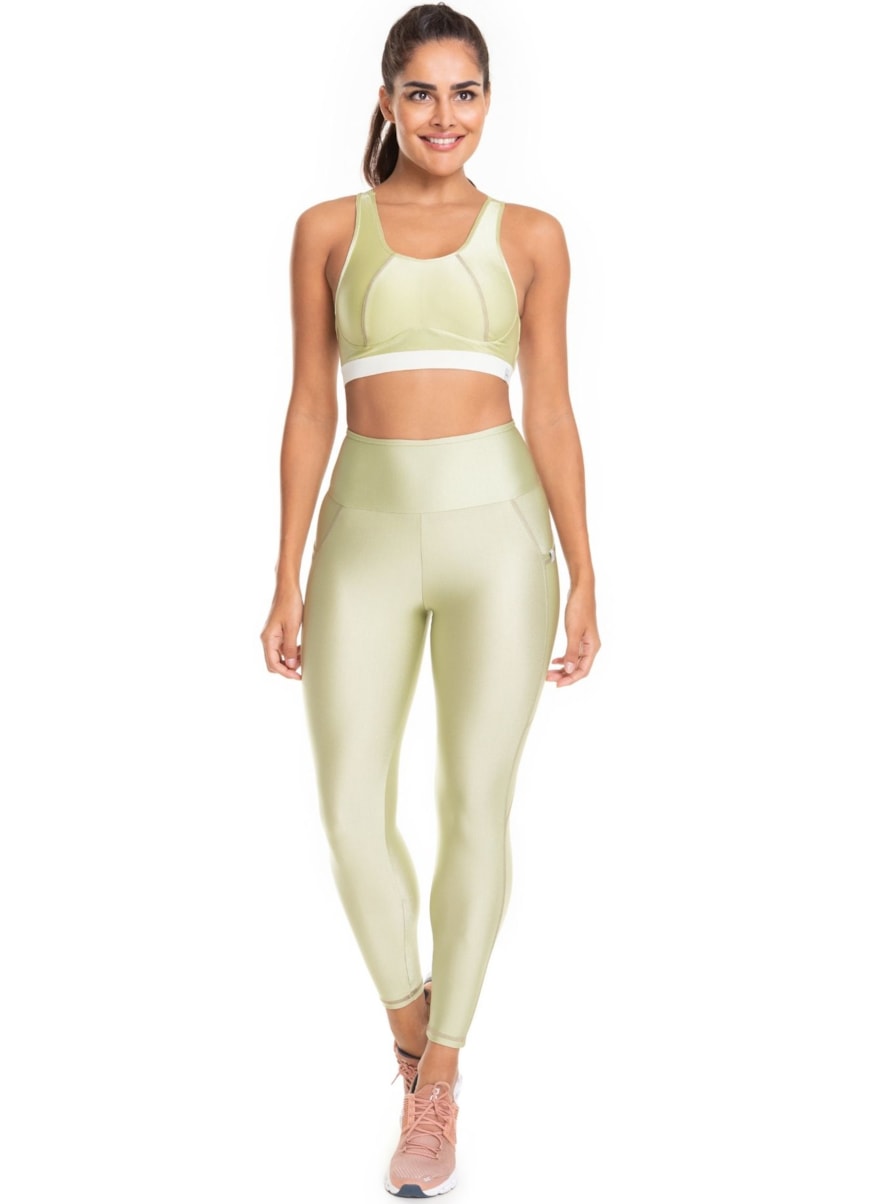 CALÇA LEGGING 7/8 PRATIK SOU VERDE OLIVA CALÇA LEGGING 7/8 PRATIK SOU VERDE OLIVA