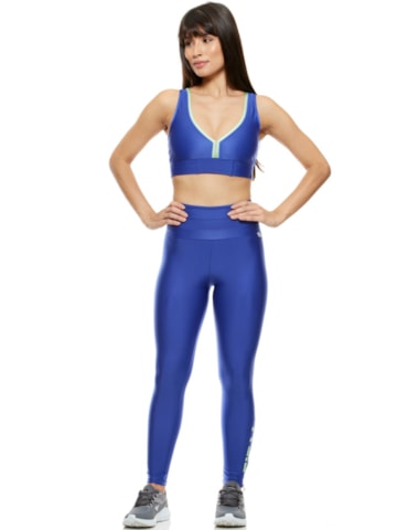 CALÇA LEGGING 7/8 SAMPA AZUL ÍNDIGO CALÇA LEGGING 7/8 SAMPA AZUL ÍNDIGO